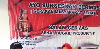Kadarwati Ajak Kader Partai Jaga Kesehatan