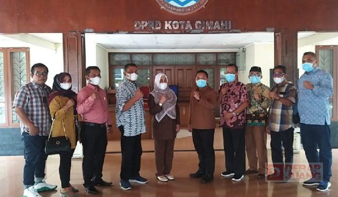 Kunker ke Cimahi, Sarjono Agar Selalu Mengikuti Perkembangan Terkait Regulasi