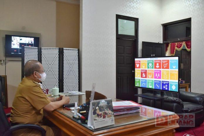 Lepas Mahasiswa KKN, Ini Pesan Bambang Pujiyanto