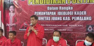 Lewat Pendidikan Politik, DPC PDI Perjuangan Pemalang Perkuat Intelektual Anak Muda
