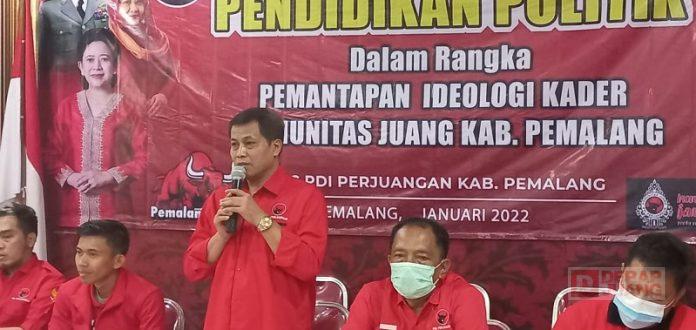 Lewat Pendidikan Politik, DPC PDI Perjuangan Pemalang Perkuat Intelektual Anak Muda