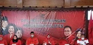 Menjelang HUT Partai Ke-49, DPC Klaten Gelar Konsolidasi