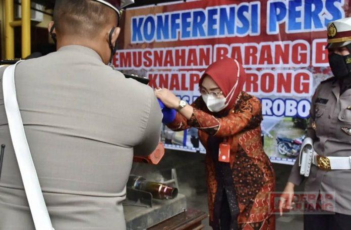 Musnahkan Knalpot Brong, Sri Sumarni Minta Hormati Pengguna Jalan