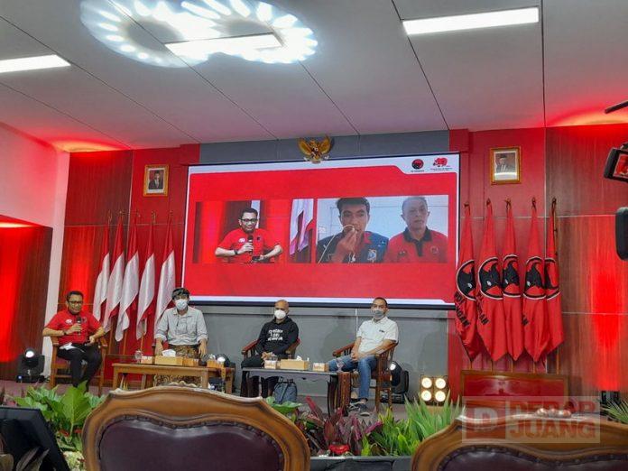 PAC PDI Perjuangan Pejawaran Ikuti Webinar “Dialog Kopi Tanah Air”