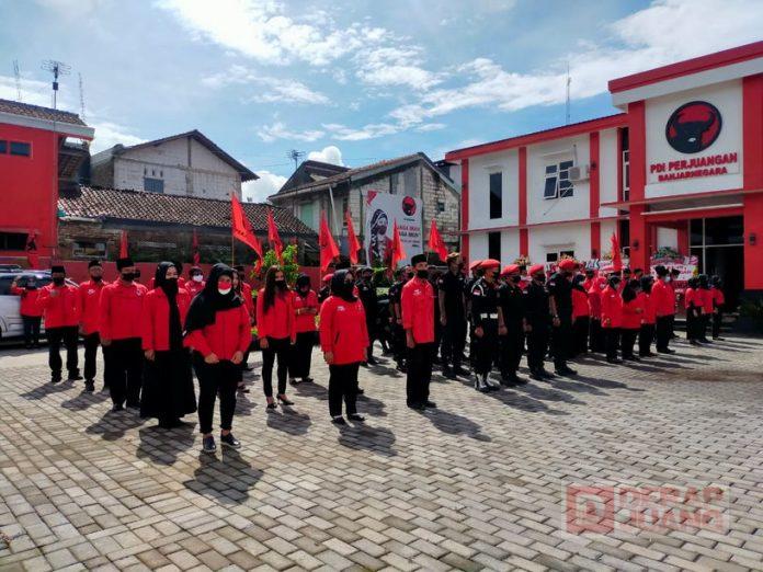 PDI Perjuangan Banjarnegara Laksanakan Upacara HUT Partai ke-49