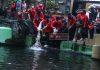 PDI Perjuangan Kota Salatiga Tabur Benih Ikan Nila dan Penanaman Pohon