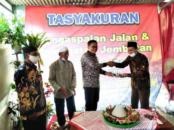 Pak Sam Hadiri Tasyakuran Pembangunan Konektivitas Masyarakat