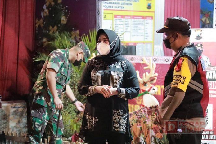 Pastikan Kondusif, Bupati Klaten Gencarkan Patroli Nataru