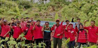 Peduli Lingkungan, PDI Perjuangan Banjarnegara Laksanakan Tanam Pohon