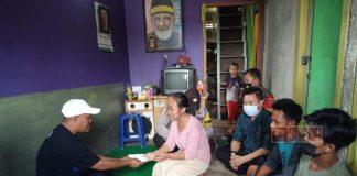 Peduli Sesama, Munawir Sambangi dan Beri Bantuan Kepada Penderita Kanker Otak