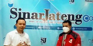 Penuhi Undangan SinarJateng, Junaedi Beberkan Agenda HUT PDI Perjungan di Pemalang