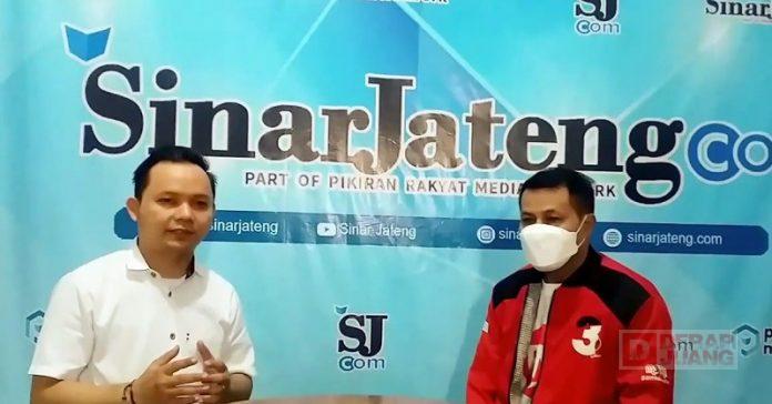 Penuhi Undangan SinarJateng, Junaedi Beberkan Agenda HUT PDI Perjungan di Pemalang
