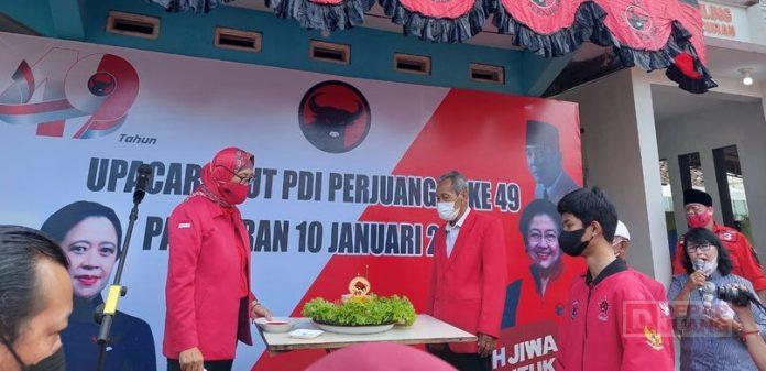 Perayaan HUT PDI Perjuangan ke-49 di Kota Salatiga