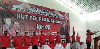 Rangkaian HUT PDI Perjuangan ke-49, PAC PDI Perjuangan Pekuncen Gelar Giat Apel