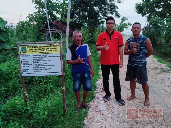Rehabilitasi Jalan Pertanian, Donny Harap Permudah Akses Petani ke Sawah