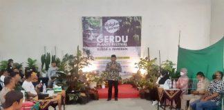 Rober Buka Resmi Gerdu Plants Festival