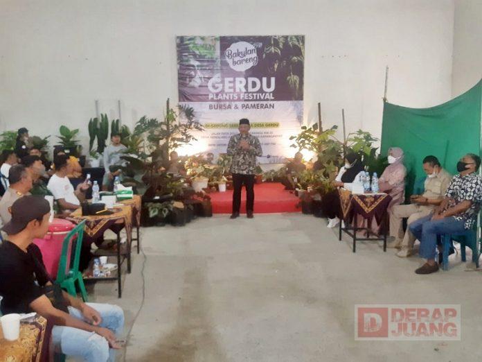 Rober Buka Resmi Gerdu Plants Festival
