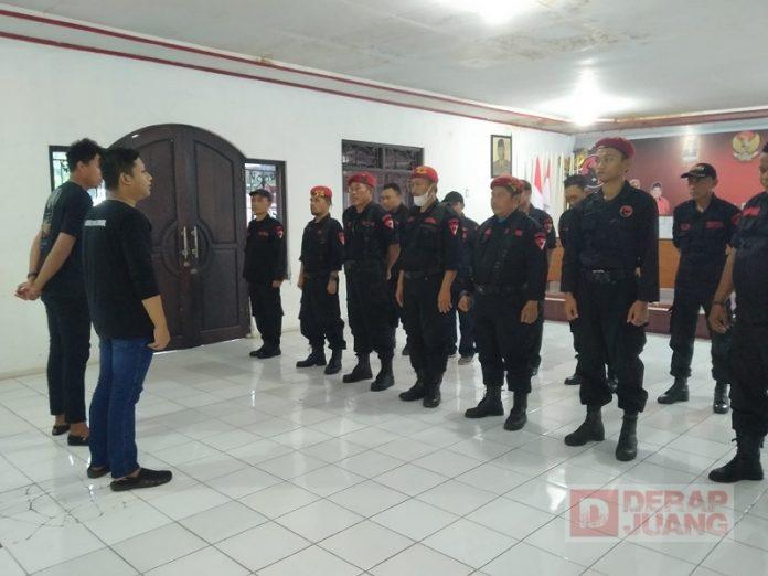 Satgas PDI Perjuangan Batang Ikuti Lomba Yel-yel