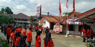 Semangat DPC PDI Perjuangan Batang Gelar Upacara HUT