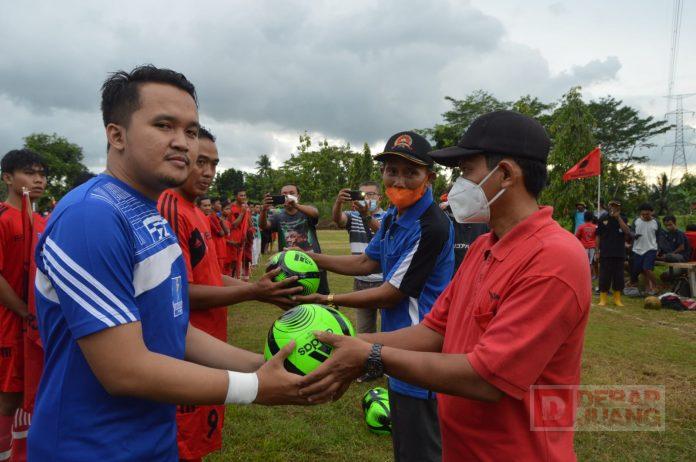 Semarakan HUT PDI Perjuangan ke-49, Anggit Selenggarakan Turnamen Sepakbola
