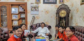 Silahturahmi ke Senior Partai, Sachrul: Kami Banyak Belajar