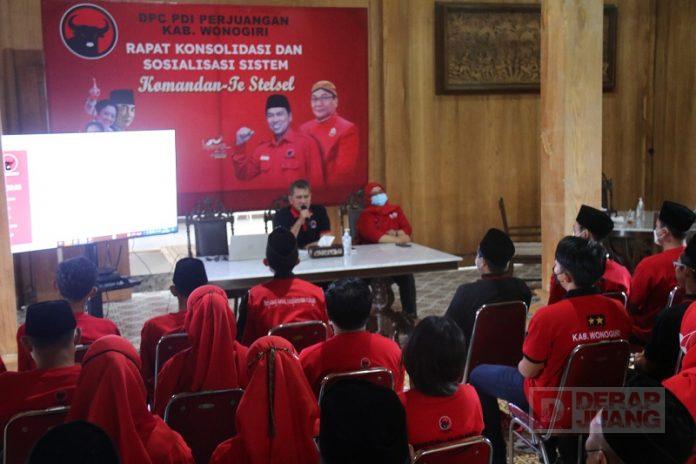 Staff Siber KomandanTe Wonogiri Selaraskan Pergerakan