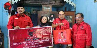 Tali Asih DPC PDI Perjuangan Grobogan Kepada Kader