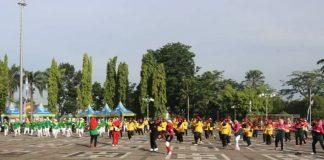 Tambah Imun, Wakil Bupati Blora Hadirkan Senam Sehat