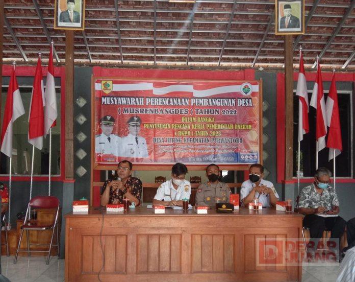 Tampung Aspirasi, Catur Winarko Hadiri 14 Musrenbangdes