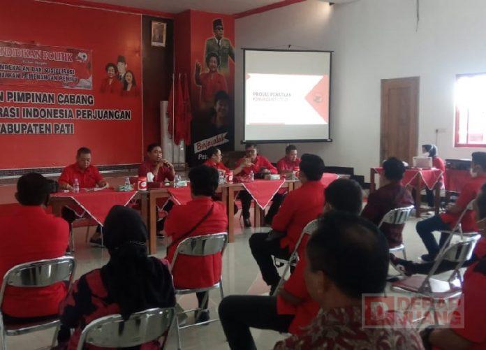 Targetkan Hattrick Kemenangan, Banteng Pati Gelar Pembekalan Kader