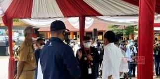 Temani Jokowi, Bambang Pujiyanto Ikut Pantau Vaksinasi Siswa SD di Grobogan