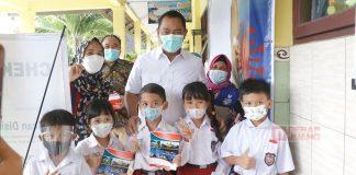 Tinjau Vaksinasi Anak, Mas Hendi: Vaksinasi Anak Dijamin Aman