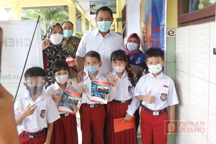 Tinjau Vaksinasi Anak, Mas Hendi Vaksinasi Anak Dijamin Aman