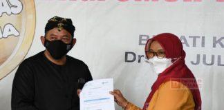 Rober Soroti Vaksinasi Booster Di Karanganyar