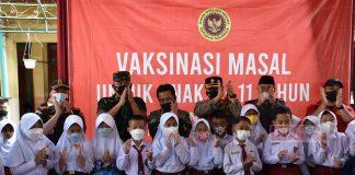 Bupati Afif Canangkan Vaksinasi Anak Di Wonosobo