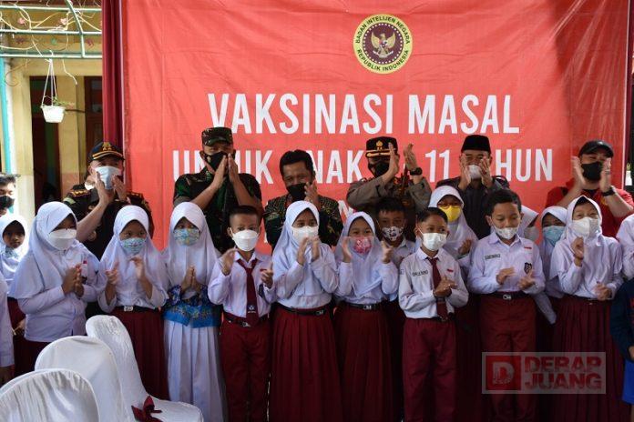 bupati Afif Canangkan Pelaksanaan Vaksin Anak Di Wonosobo