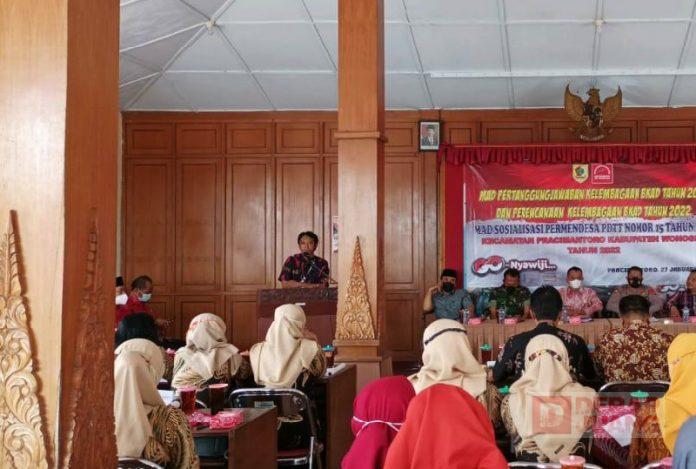 vMas Novri Soroti Eksistensi BUMDes Pracimantoro