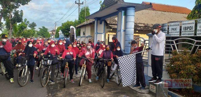 Bagus Selo Gowes Bareng Warga Kemiri Kebakramat