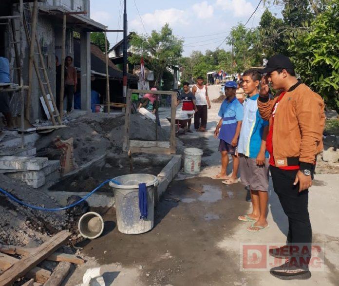 Bentuk Kepedulian Mas Dimas Dukung Pembangunan Mushola