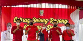 Bersama Bupati Tiwi, HR Bambang Irawan Hadiri Gebrak Gotong Royong Desa Sumingkir