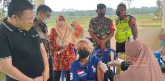 Bung Dance Apresiasi Vaksinasi Jemput Bola di Kecamatan Tingkir