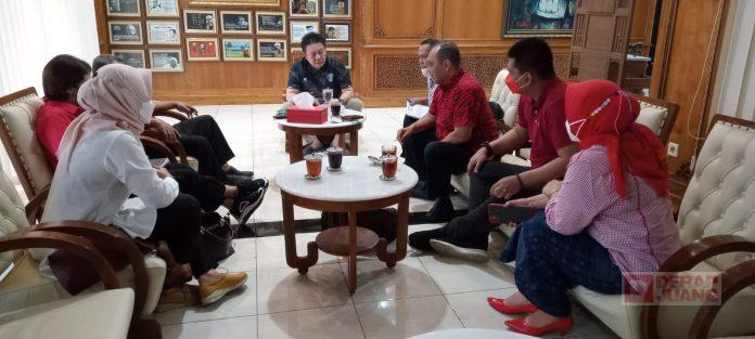 Bung Dance Gelar Rakor Bersama Fraksi PDI Perjuangan Kota Salatiga