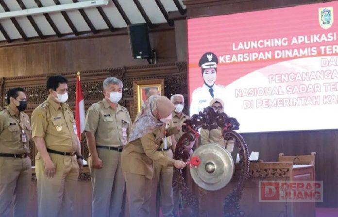 Bupati Klaten Resmikan Aplikasi Srikandi