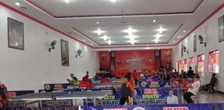 DPC PDI Perjuangan Pati Selenggarakan Pertandingan Tenis Meja