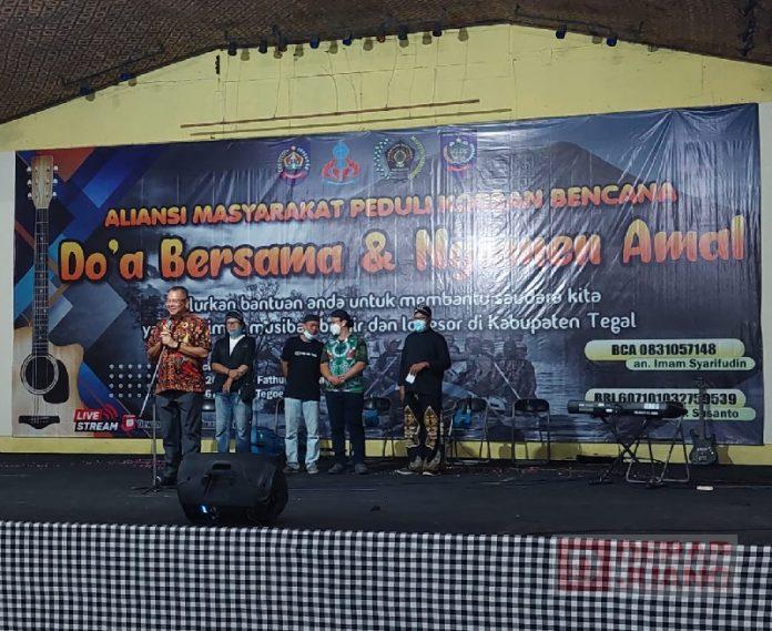 Doa Bersama dan Ngamen Amal, Harris Turino Beramal Seperti Air yang Menyusuri Sungai, Membawa Kehidupan