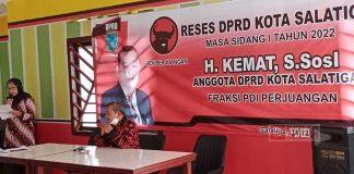 Gelar Reses, Kemat Berkomitmen Realisasikan Aspirasi Masyarakat Argomulyo