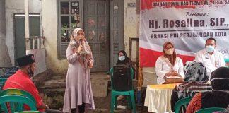 Gelar Reses, Rosalina Ajak Masyarakat Patuh Prokes dan Sampaikan Uneg-uneg