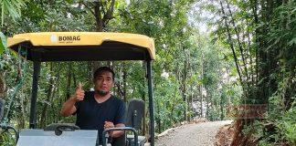 Gerak Cepat Mas Rimo Perbaiki Dan Lebarkan Jalan