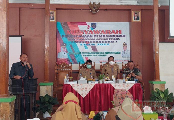 Hadiri Musrenbang, Nursidik Jadikan Ajang Pembangunan untuk Kemaslahatan Bersama