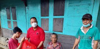 Hadirkan Senyum Indah Warga Tedampak Musibah, Harris Turino Bagikan Paket Sembako